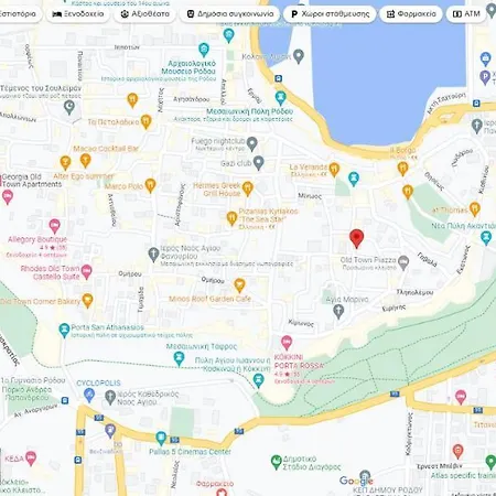 Old Town Maisonette Rhodes City