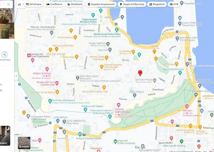 Old Town Maisonette Rhodes City